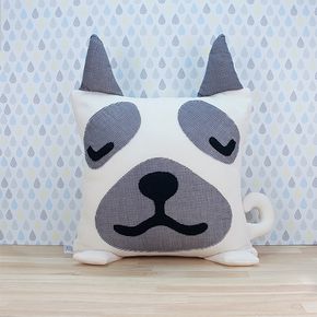 Housse de coussin "Mr Bulldog"