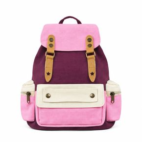 Sac à dos enfant "prune/rose"
