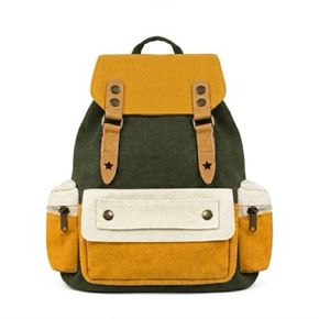 Sac à dos enfant "kaki/moutarde"