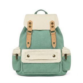 Sac à dos enfant "vert/crème"