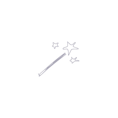 Peignoir blanc / étoiles roses-4 ans